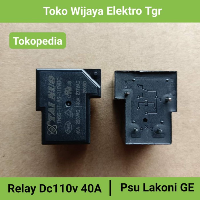 Relay Dc 110V Relay Mesin Las