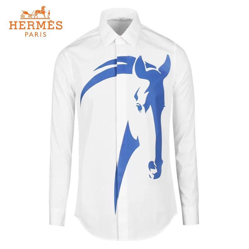 KEMEJA BRANDED MIRROR PUTIH