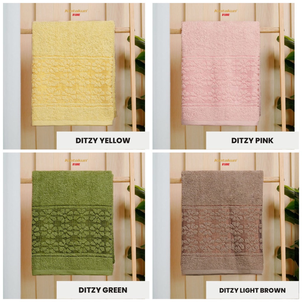 Handuk Kintakun Warna Polos - Bordel Dewasa Ukuran 70x140 &amp; 50x100