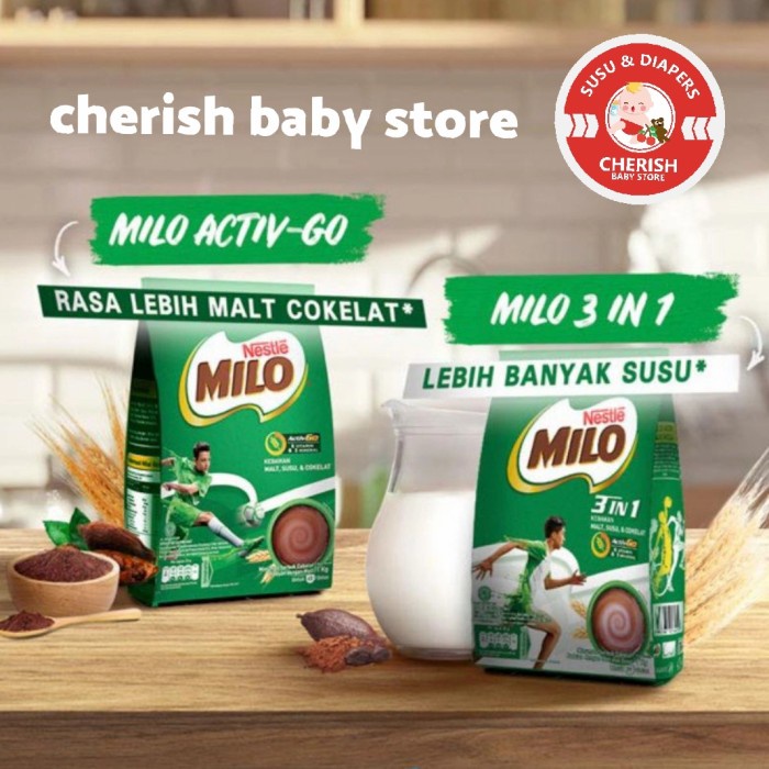 

(BISA COD ) MILO Active Go 600gr 1kg 1000gr - actigen 1kg