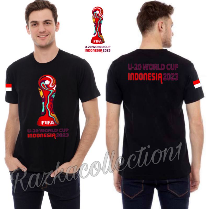 Kaos FIFA U-20 World Cup Indonesia 2023 / Baju Piala Dunia U-20 Indonesia 2023 / Kaos Piala Dunia U-