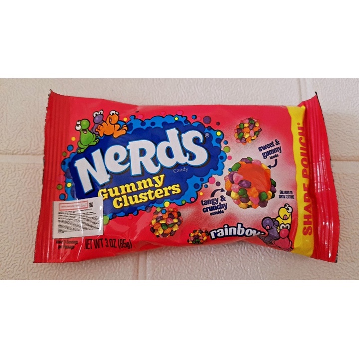 Jual Nerds Gummy Clusters Rainbow | Shopee Indonesia