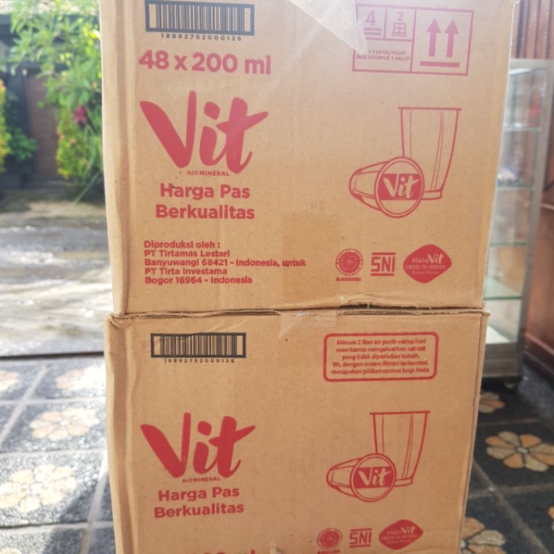 

Jual Vit Gelas 200 ml DUS Murah