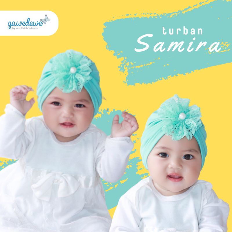 Samira Turban | Turban Anak Turban Baby Turban bayi Turban anak perempuan Turban Newborn Turban Bung