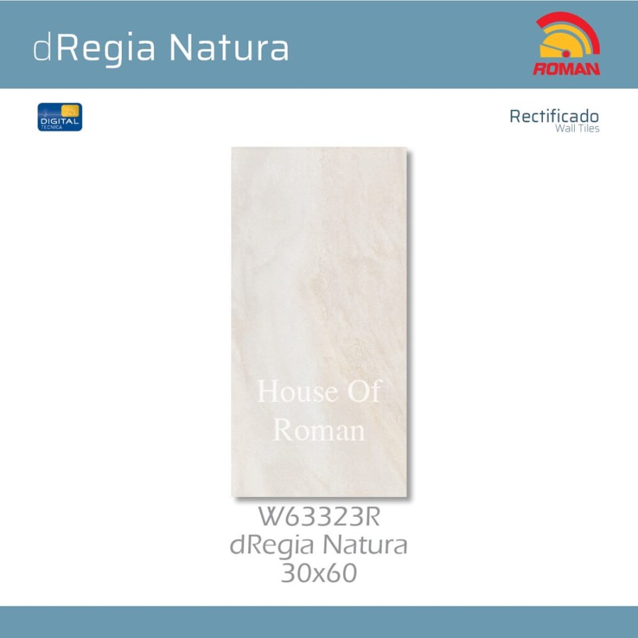 ROMAN KERAMIK DREGIA NATURA 30X60R W63323R (ROMAN HOUSE OF ROMAN)