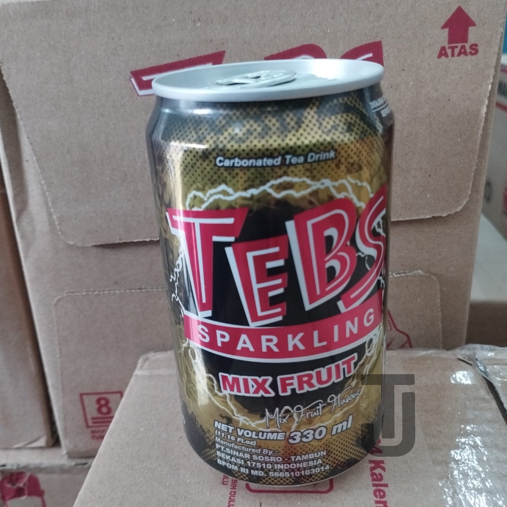 

Tebs Minuman Soda Soft Drink Sparkling Mix Fruit - KALENG