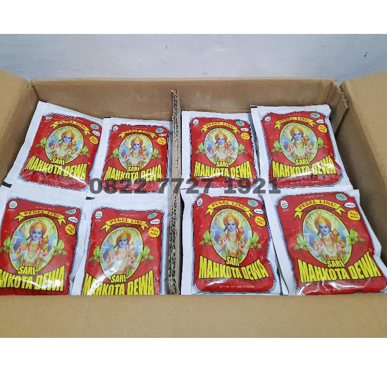 

(|C-7M|)✿► Jamu (+Daun Dewa) SARI MAHKOTA DEWA sachet pegal linu asam urat bisa cod