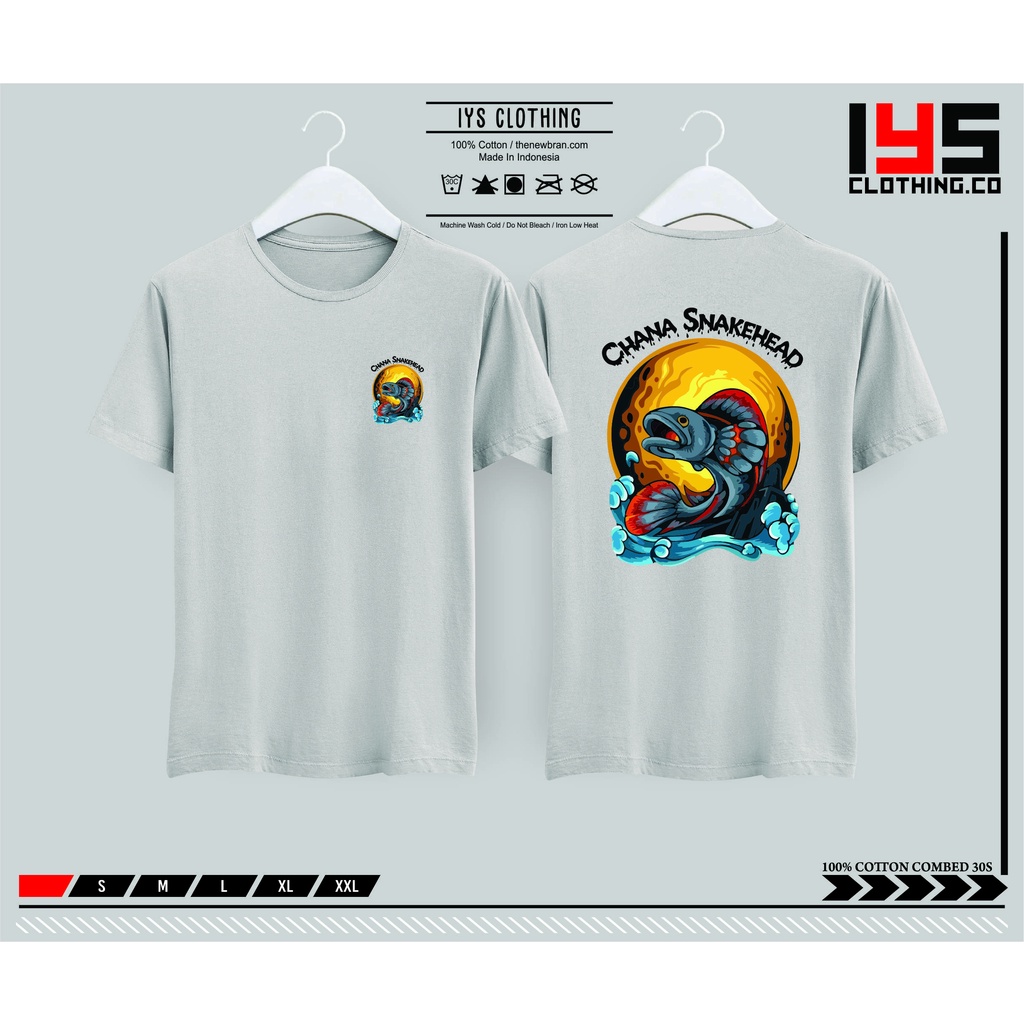 KAOS II CHANA II SNAKEHEAD II T-SHIRT OBLONG SATUAN MURAH II ADEM