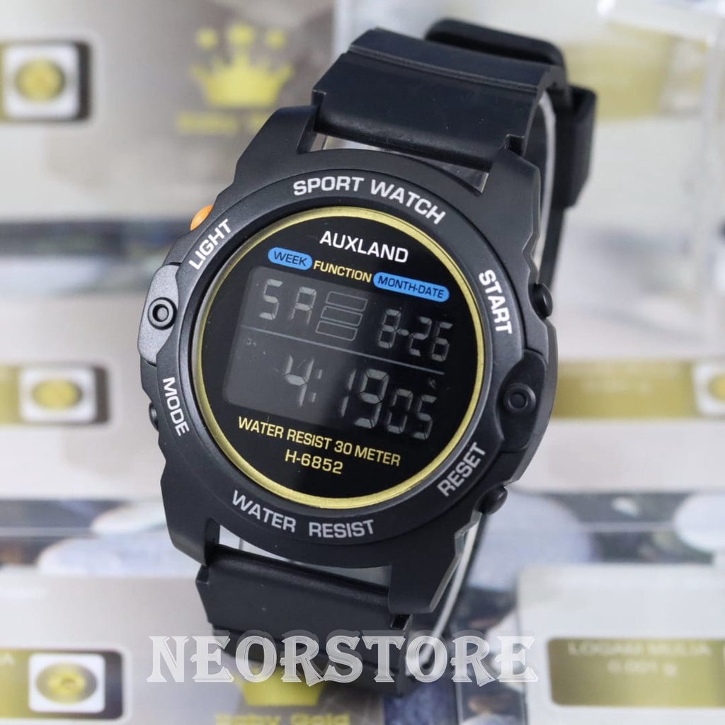 Jam Tangan Pria Digital  Aux115 Anti Air