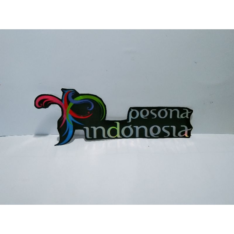 stiker bus pesona indonesia bismania cutting