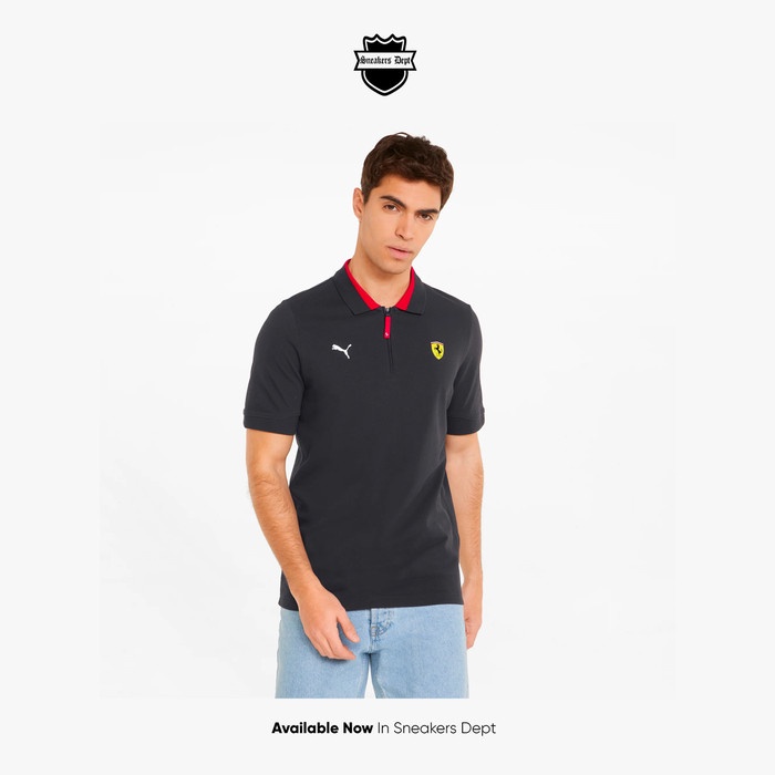 PUMA Kaos Polo Pria FERRARI RACE POLO 53374701 ORIGINAL