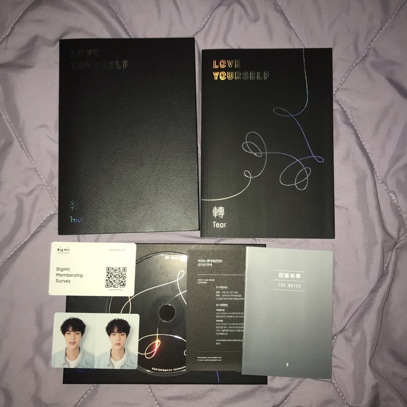 PRELOVED Album BTS Love Yourself TEAR versi R
