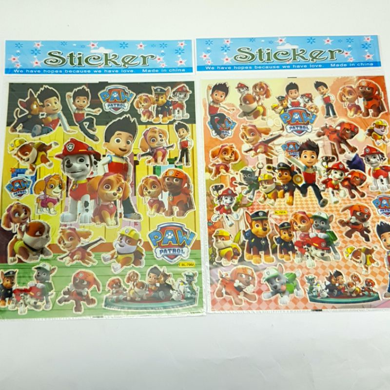 

Sticker Laser Paw Patrol BL-797A / BL-796A