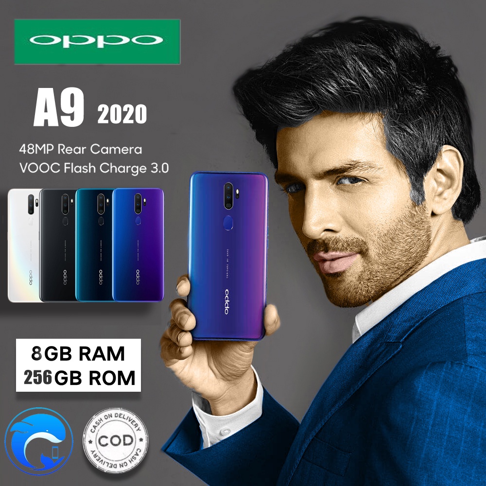 hp oppo A9 2020 RAM 8GB/256GB 6.5inch 48MP handphone