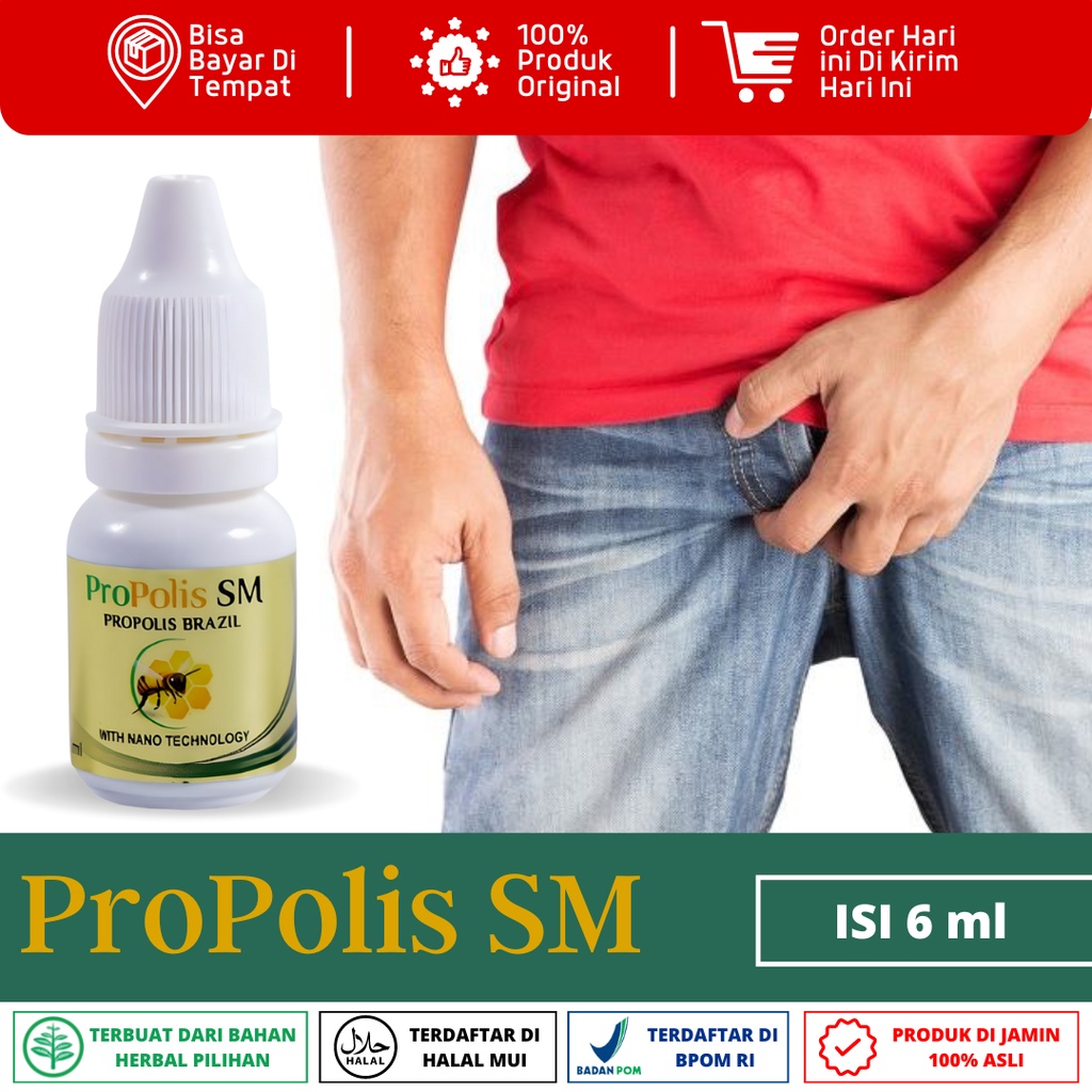 Obat Salep Gatal Selangkangan Lecet Kemaluan Pria Dan Wanita, Obat Gatal Kelamin ProPolis SM