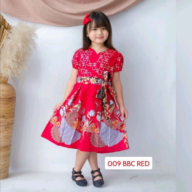 009 BBC RED-DRESS ANAK-BATIK FAMILY