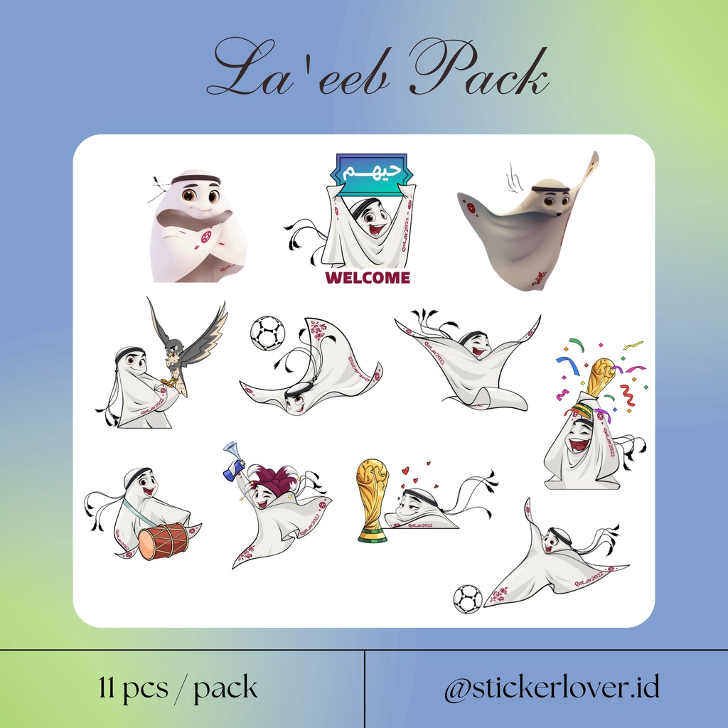 [PROMO] La'eeb stiker / Stiker HP Aesthetic