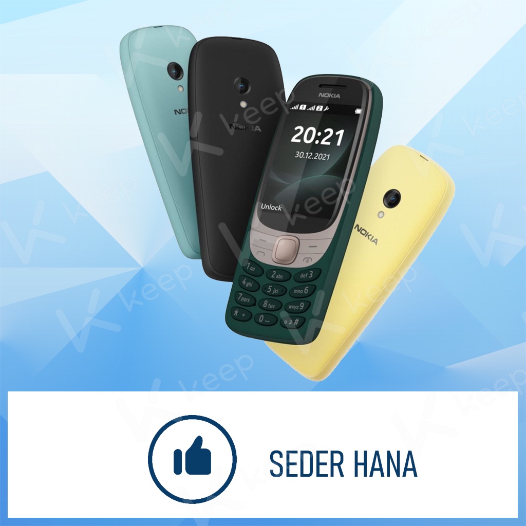 COD HP Nokia 6300 6310 2021 DUAL SIM Bisa Bahasa Indonesia Garansi Toko