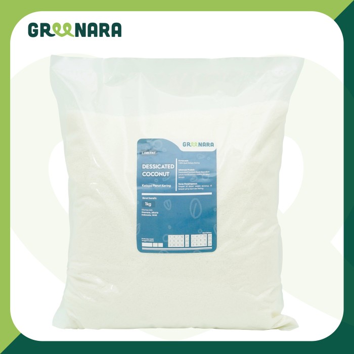 

Dessicated Coconut 1Kg / Kelapa Parut Kering 1000 gram