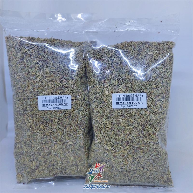 Daun Rosemary Kering 25g, 50g, 100g (rosemary leaves dried)