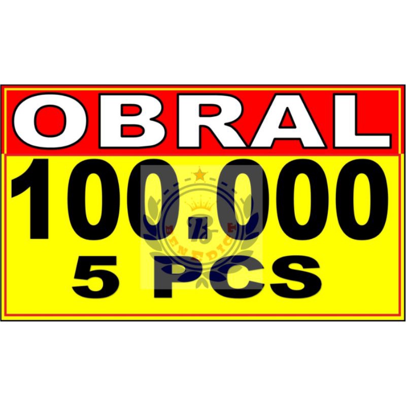 

Karton Harga 100.000 5pcs