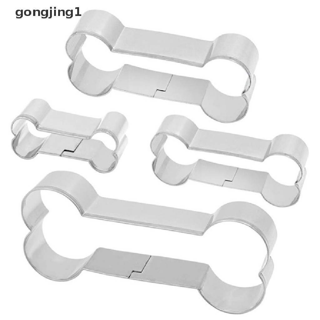 Ggg 1Pcs Cetakan Cookie Cutter Tulang Anjing 3D Sugar Craft Pastry Biskuit Cetakan Kue ID