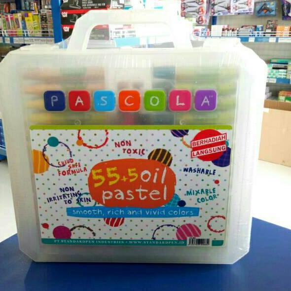 

Sekarang Promo Crayon 55 warna Pascola Oil pastel