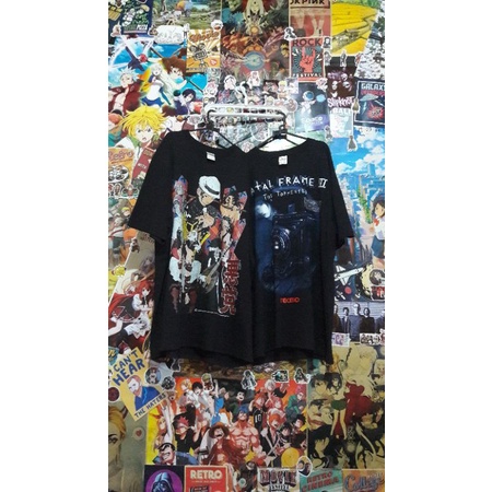 Baju Kaos (Bootleg) DEMON SLAYER & FATAL FRAME 3