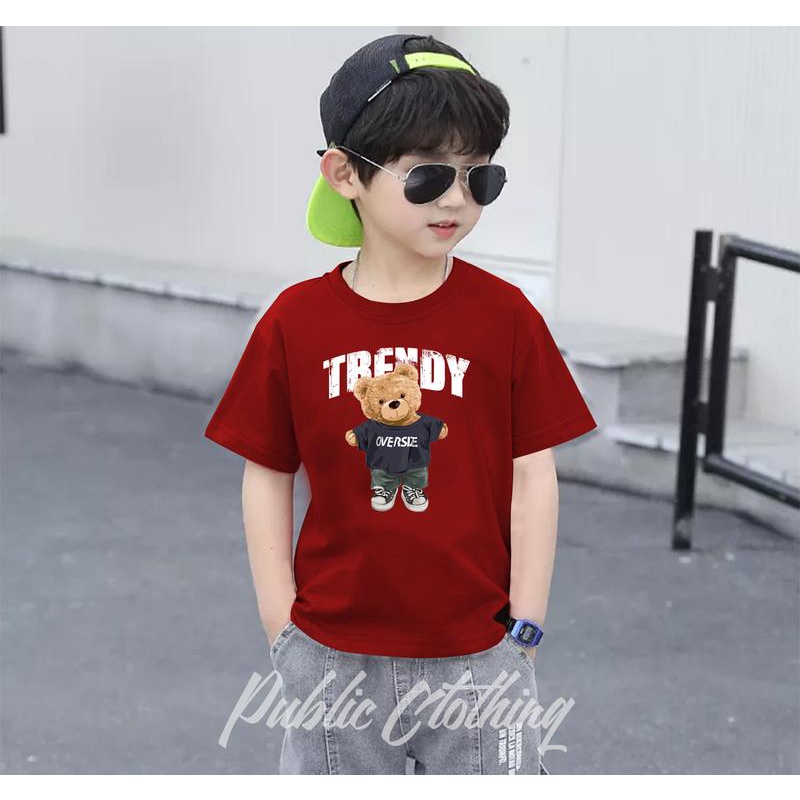 KAOS BAJU ANAK BABYTERRY BEAR UNTUK ANAK 2-10 TAHUN BISA COD KE251