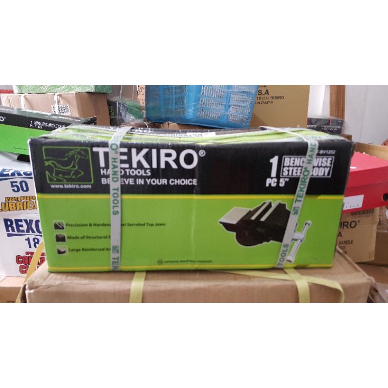 TEKIRO - CATOK RAGUM MEJA 5 INCH BENCH VICE ORIGINAL