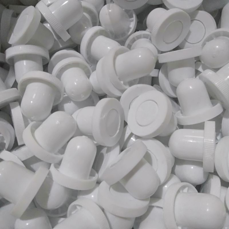 Tutup Botol Bensin Putih / Tutup Bolles Merah  BARU s1