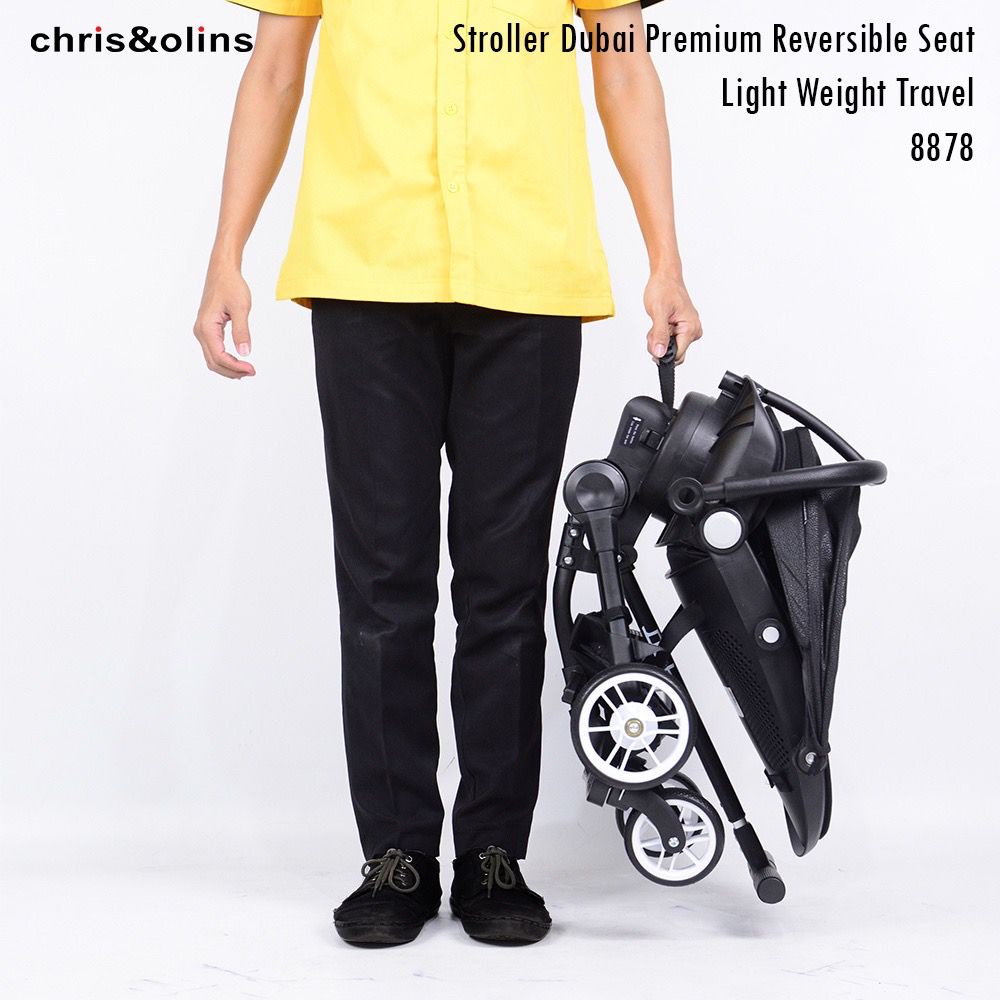 CHRIS OLINS STROLLER DUBAI REVERSIBLE LIGHT TRAVEL 8878 / KERETA DORONG / STROLLER BAYI