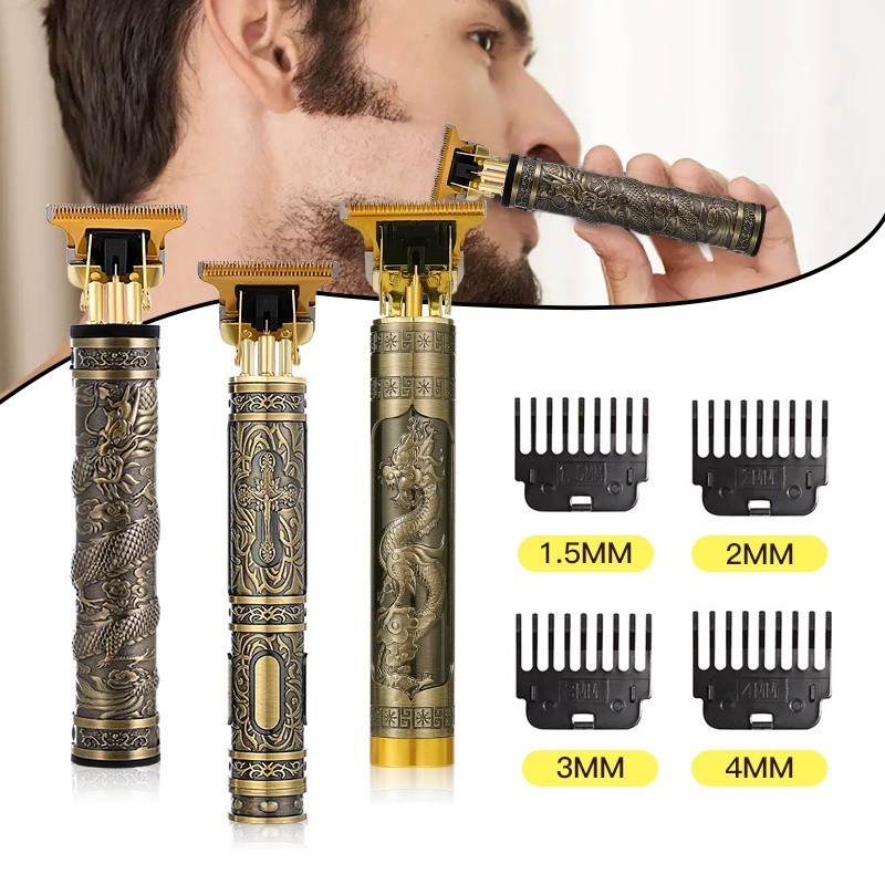 DGR9 - Alat Cukur Dragon t9 Ukir Rambut Clipeer Trimmer Carving Hair Tatto