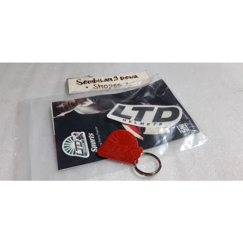 baru mainan kunci dan stiker LTD sport malaysia original