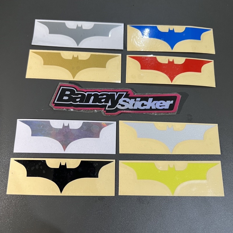 Sticker Logo BATMAN Stiker HANDLE PINTU MOBIL Cutting