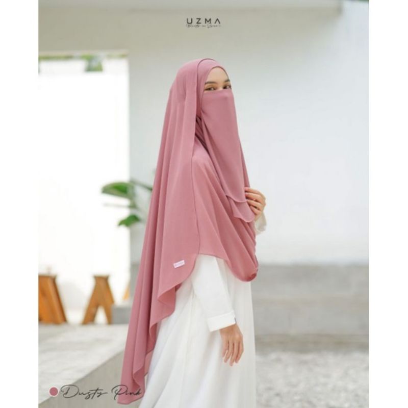 Arumi Instan Uzma Hijab / Pasmina Arumi Original uzma hijab (Pasmina Instan)