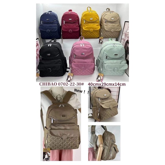 Tas Ransel Chibao 0702-22 Ukuran Jumbo Muat laptop 14inch. Tas Ransel Wanita Import Tas Laptop Tas Chibao Ransel Import BEST SELLER TERBARU BISA BAYAR DITEMPAT.!!!!!