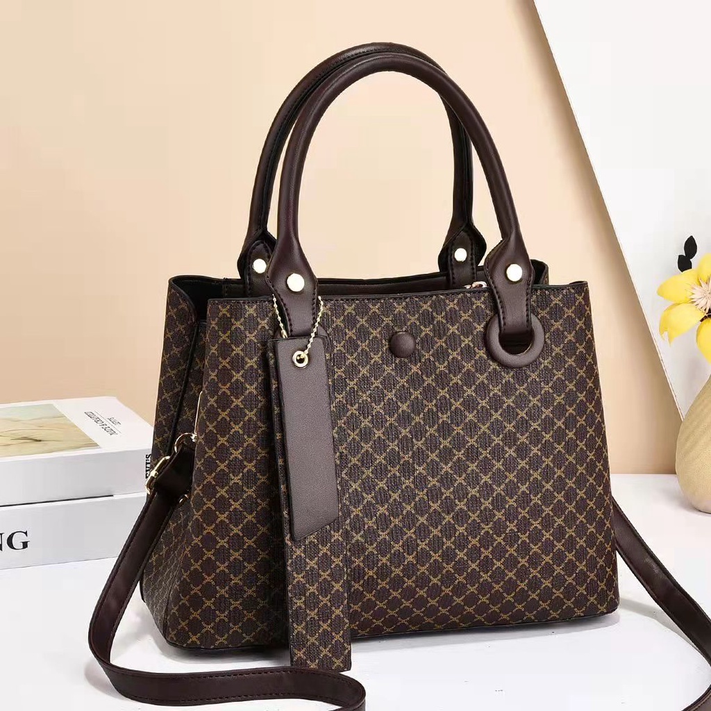 JK 3017 TAS SELEMPANG WANITA TOP HANDLE BAG FASHION IMPORT HANDBAG CLASSIC BAG P9060 E5289