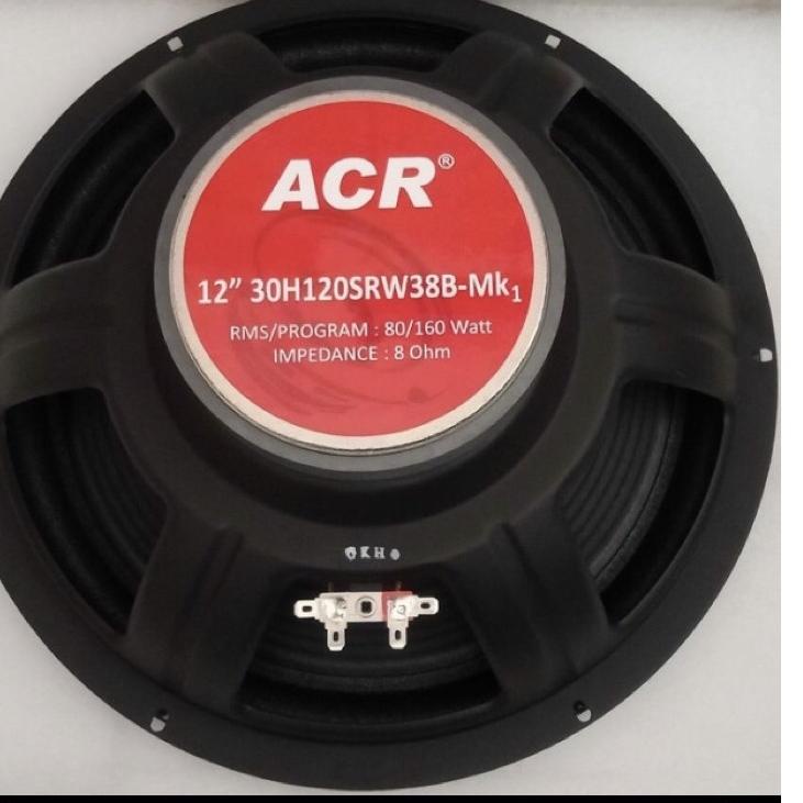 Harga Bersahabat Speaker woofer 12 inch ACR Pro 30H12SRW38B