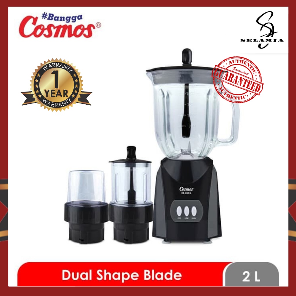 Blender Cosmos CB282G / CB-282G / CB-282 G 2 Liter / Cosmos CB-282 G - Blender 2 L/ BERGARANSI