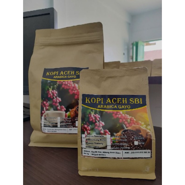 

KOPI ACEH SBI. bubuk/biji kopi arabica specialty