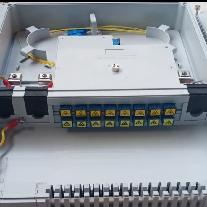 ODP Solid 16 core Optical Distribution Point Lengkap Splitter SC UPC