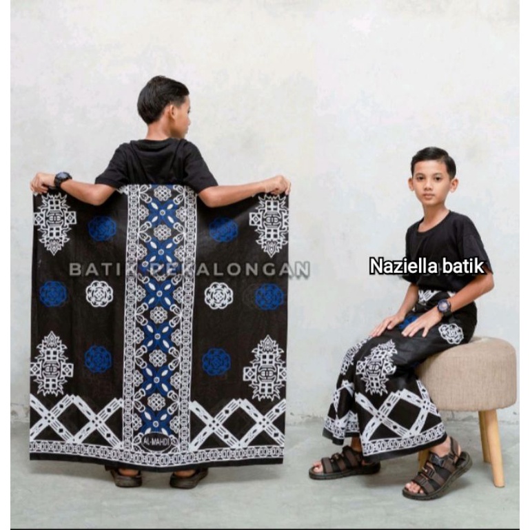 SARUNG BATIK ANAK LAKI-LAKI NU/GUNUNGAN WAYANG
