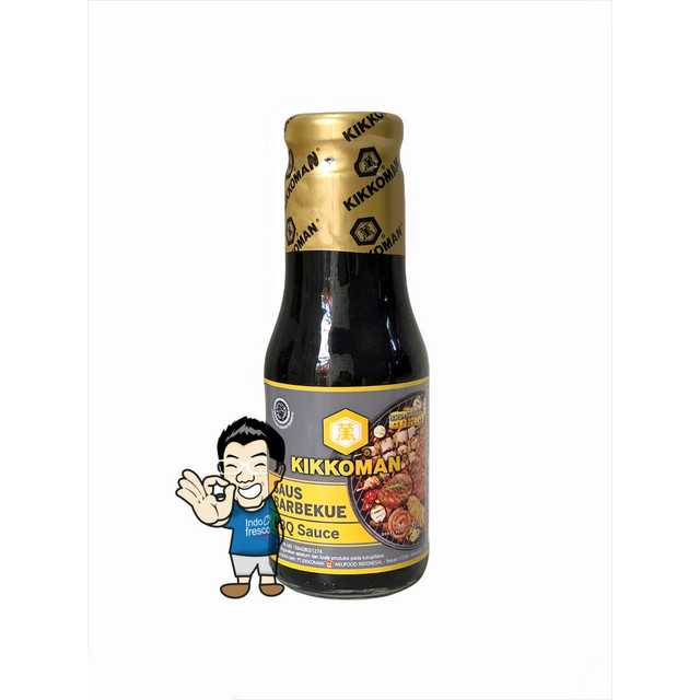 

Kikkoman Honey Barbeque BBQ Sauce - Saus Barbekue Halal