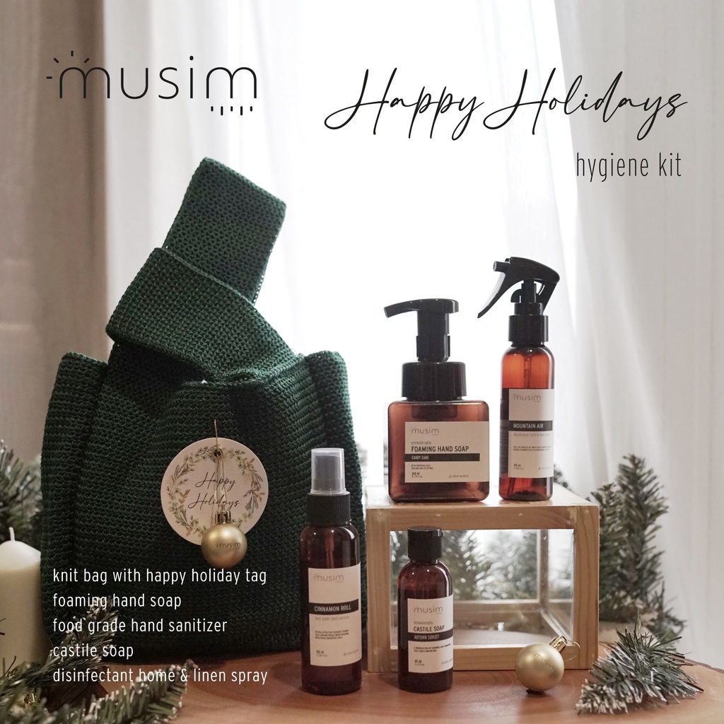 Hampers Christmas Hygiene Kit Gift Set Hadiah Natal Tahun Baru - MUSIM