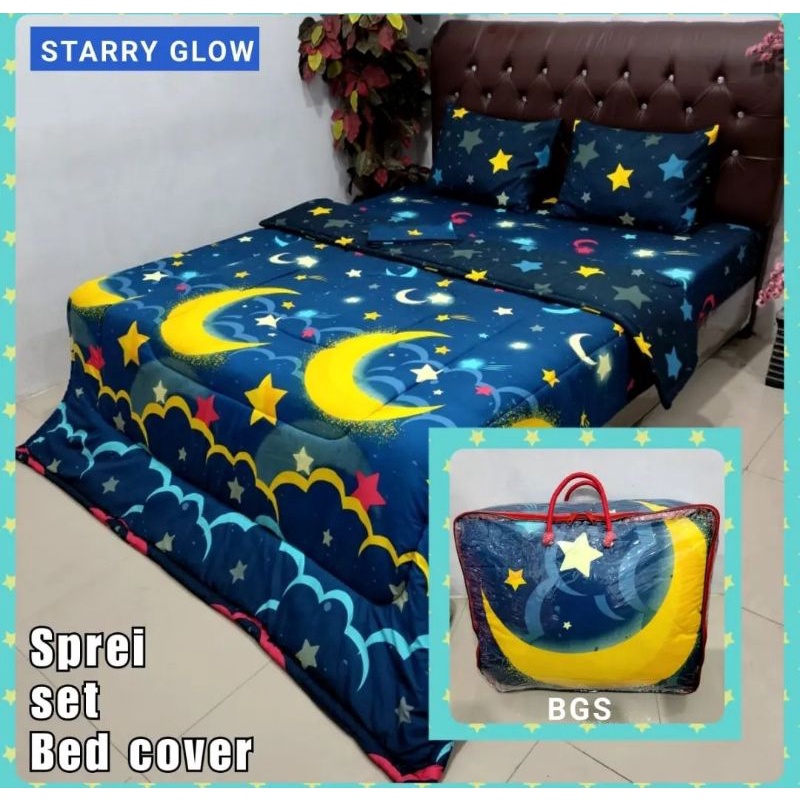 BEDCOVER SPREI UKURAN 180X200 HALUS MURAH