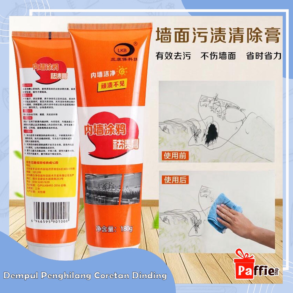 Penghilang Coretan Dinding Krim Stain Remover Crayon Dempul Tembok Cat