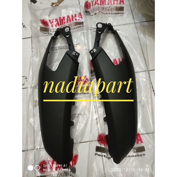 cover body nmax old hitam doff original yamaha