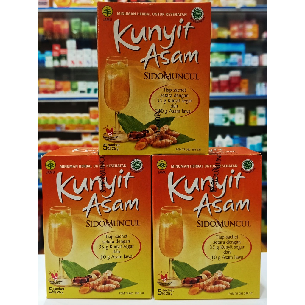 Kunyit Asam SidoMuncul isi 5 Sachet