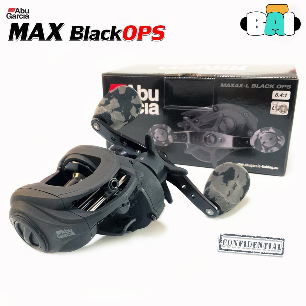 Reel ABU GARCIA MAX X BLACK OPS MAX4X-L